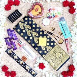 প্রিয়তমা কাতান কম্বো (কালো)--১৭ আইটেম