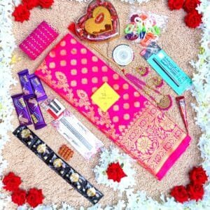 প্রিয়তমা কাতান কম্বো (রাণী গোলাপী )--১৭ আইটেম