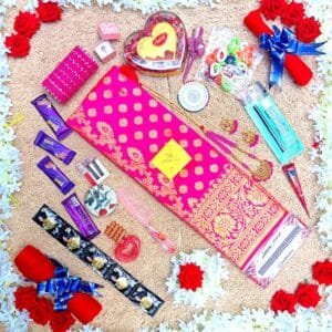 প্রিয়তমা প্রিমিয়াম কাতান কম্বো (রাণী গোলাপী )-২৪ আইটেম