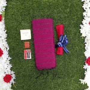 চুমকি শাড়ির কম্বো প্যাকেজ (parpel)-৫ আইটেম