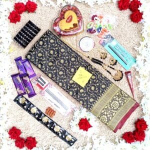 প্রিয়তমা কাতান কম্বো (কালো)--১৭ আইটেম