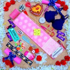 মনের রাণী কাতান কম্বো ( বেবি পিংক )-২৭ আইটেম